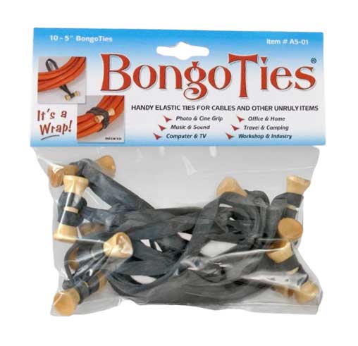 Bongo Ties Black - 10