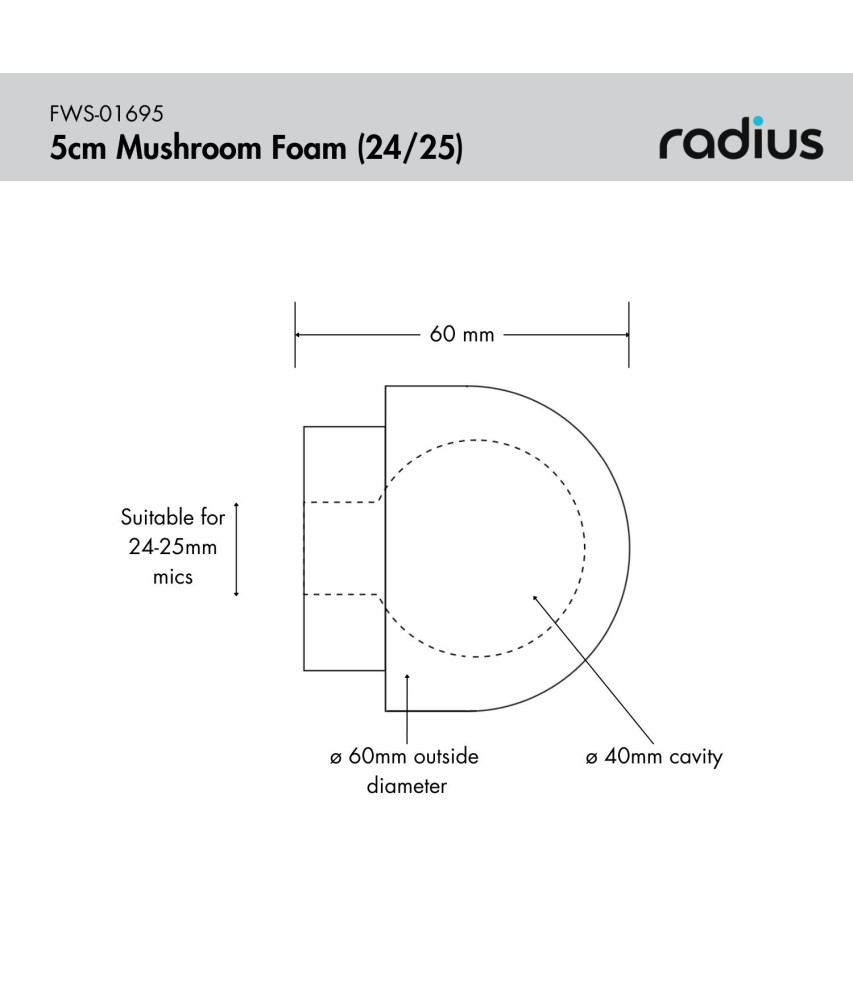 Radius Windshields FWS-01701