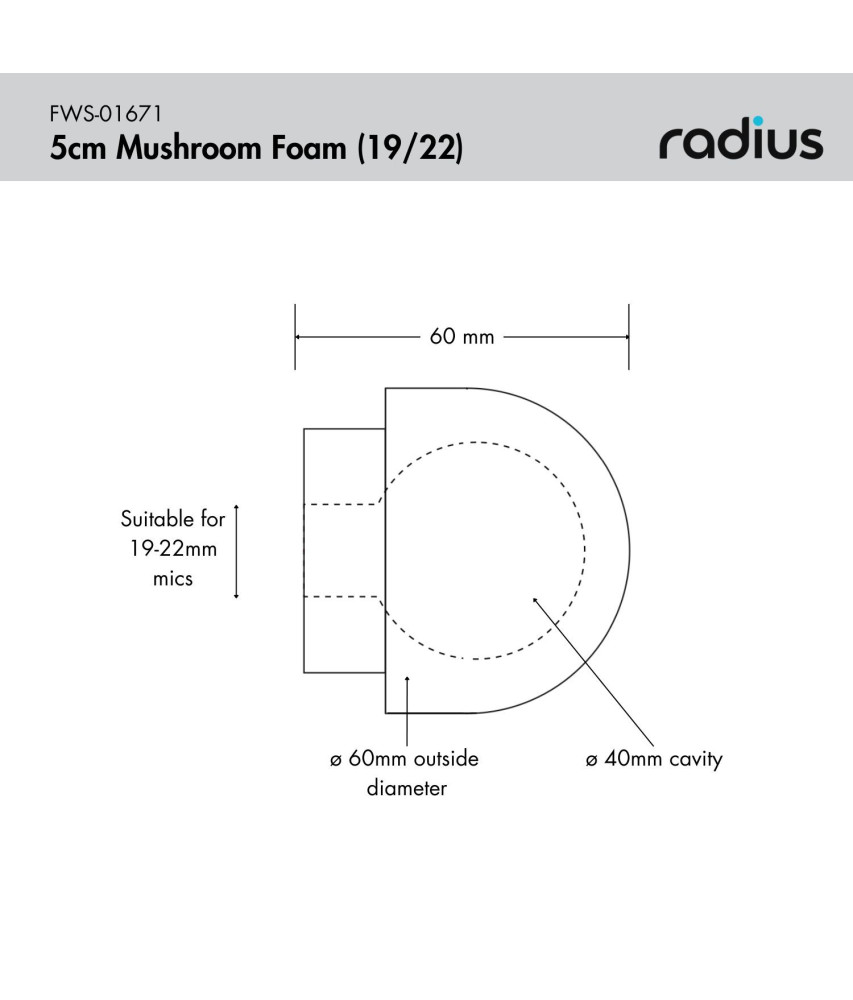 Radius Windshields FWS-01688